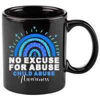 April Is National Child Abuse Prevention Month 11oz C Handle Ceramic Mug