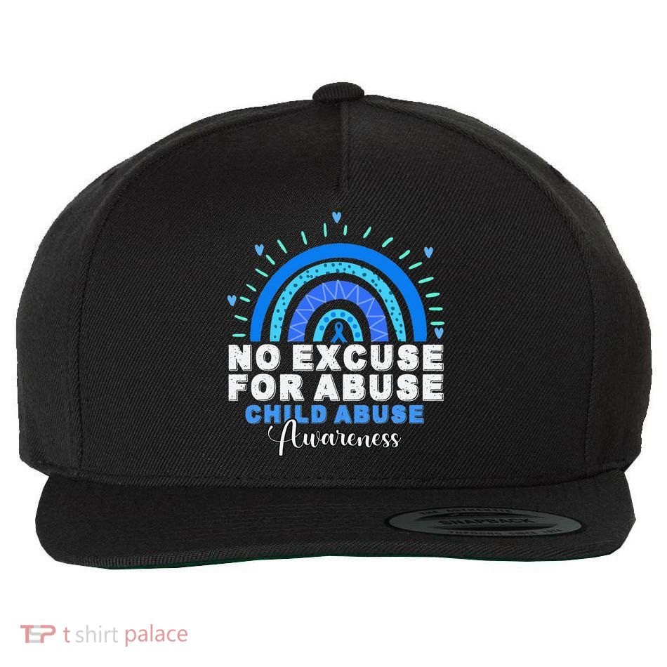 April Is National Child Abuse Prevention Month Wool Snapback Cap