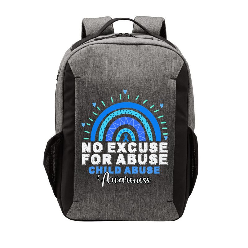 April Is National Child Abuse Prevention Month Vector Backpack