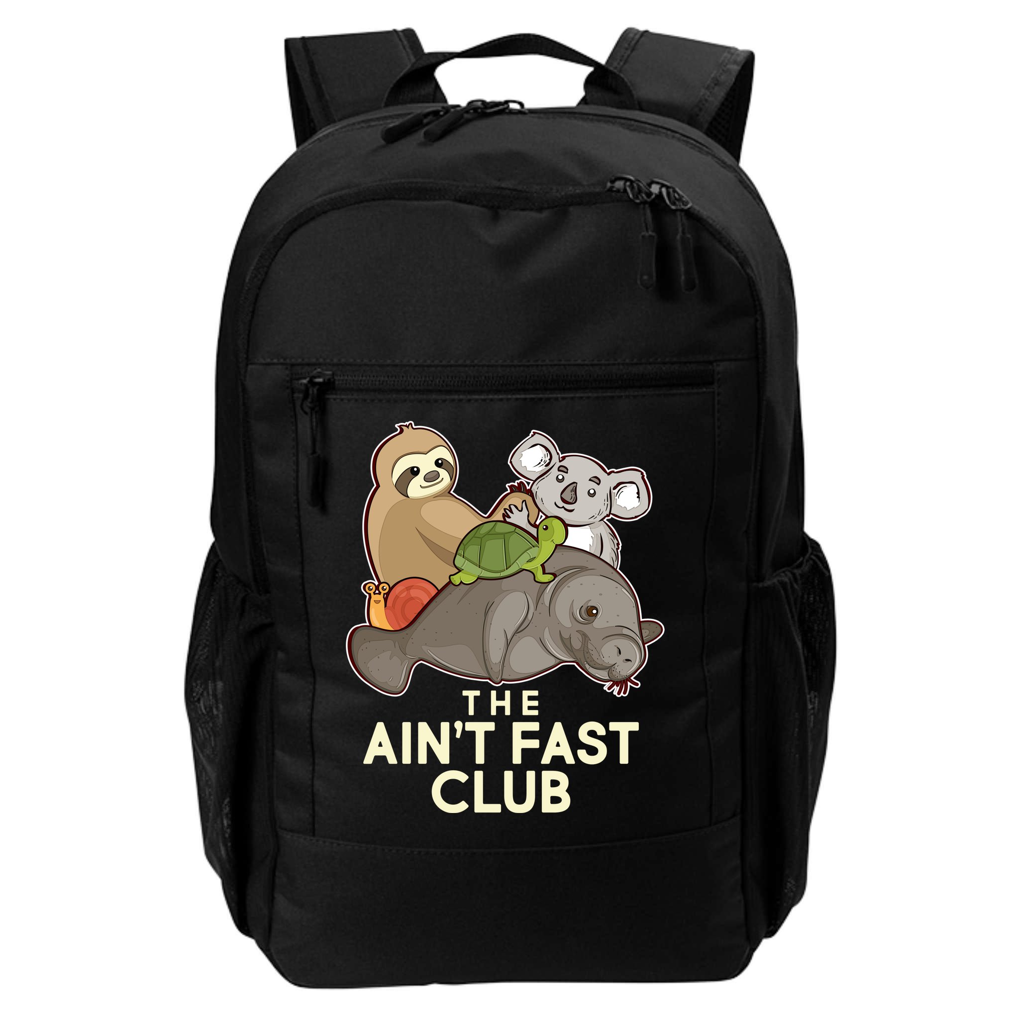 Ain't Fast Club Funny Animal Backpack