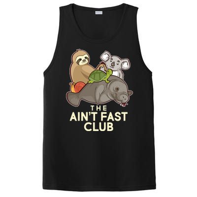 Ain't Fast Club Funny Animal PosiCharge Competitor Tank