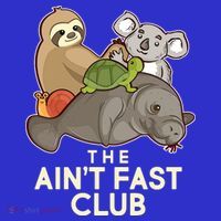 Ain't Fast Club Funny Animal Ladies Essential Flowy Tank