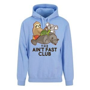 Ain't Fast Club Funny Animal Unisex Surf Hoodie