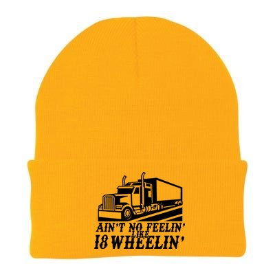 Ain't No Feelin' Like 18 Wheelin' Knit Cap Winter Beanie