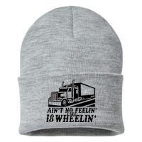 Ain't No Feelin' Like 18 Wheelin' Sustainable Knit Beanie