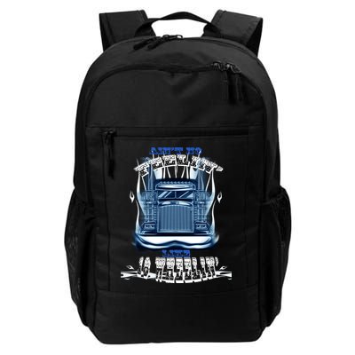 Ain't No Feeling Like 18 Wheeling Backpack