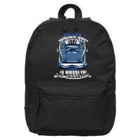 Ain't No Feeling Like 18 Wheeling 16 in Basic Backpack