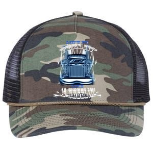 Ain't No Feeling Like 18 Wheeling Retro Rope Trucker Hat Cap