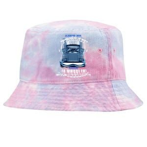 Ain't No Feeling Like 18 Wheeling Tie-Dyed Bucket Hat