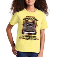 Ain't No Feeling Like 18 Wheeling Kids T-Shirt