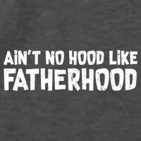 Ain't No Hood Like Fatherhood Vector Backpack