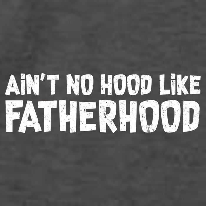Ain't No Hood Like Fatherhood Vector Backpack