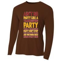 Ain't No Party Like A Thanksgiving Party Cooling Performance Long Sleeve Crew