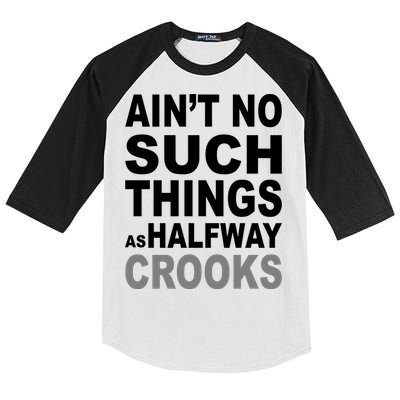 Ain't No Such Thing As Halfway Crooks Kids Colorblock Raglan Jersey