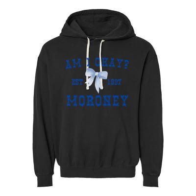 Am I Okay Moroney Garment-Dyed Fleece Hoodie