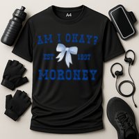Am I Okay Moroney Cooling Performance Crew T-Shirt