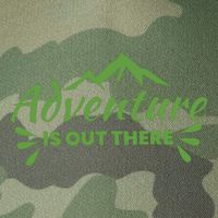 Adventure Is Out There Mountain Camping Legacy Tie Dye Trucker Hat
