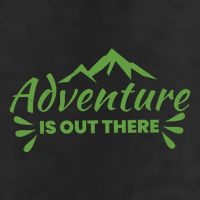 Adventure Is Out There Mountain Camping 7 Panel Mesh Trucker Snapback Hat