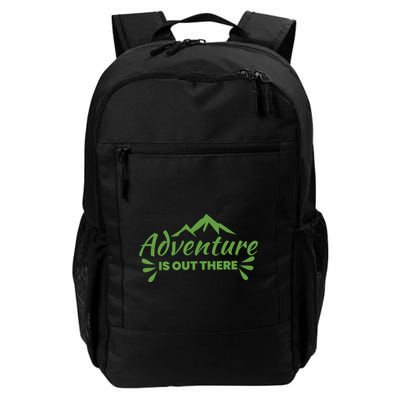 Adventure Is Out There Mountain Camping Daily Commute Backpack