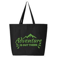 Adventure Is Out There Mountain Camping 25L Jumbo Tote