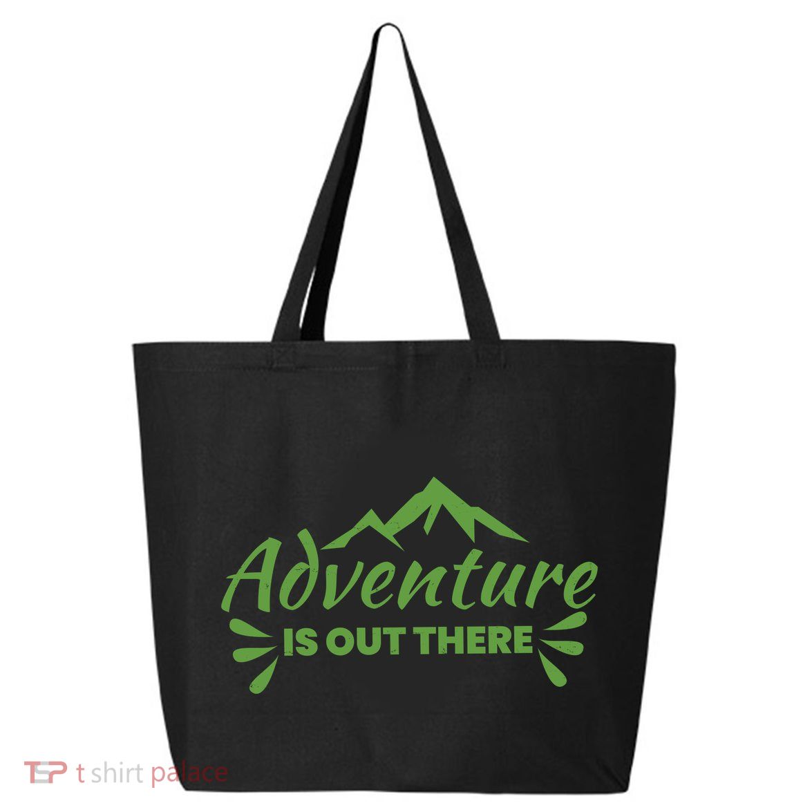 Adventure Is Out There Mountain Camping 25L Jumbo Tote