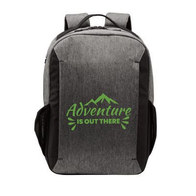 Adventure Is Out There Mountain Camping Vector Backpack