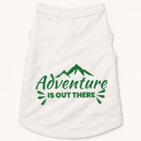Adventure Is Out There Mountain Camping Doggie Tank