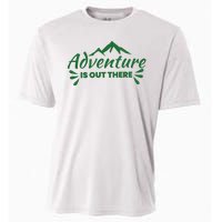 Adventure Is Out There Mountain Camping Cooling Performance Crew T-Shirt