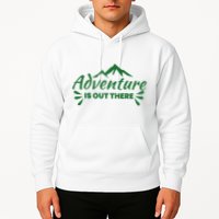 Adventure Is Out There Mountain Camping Hoodie
