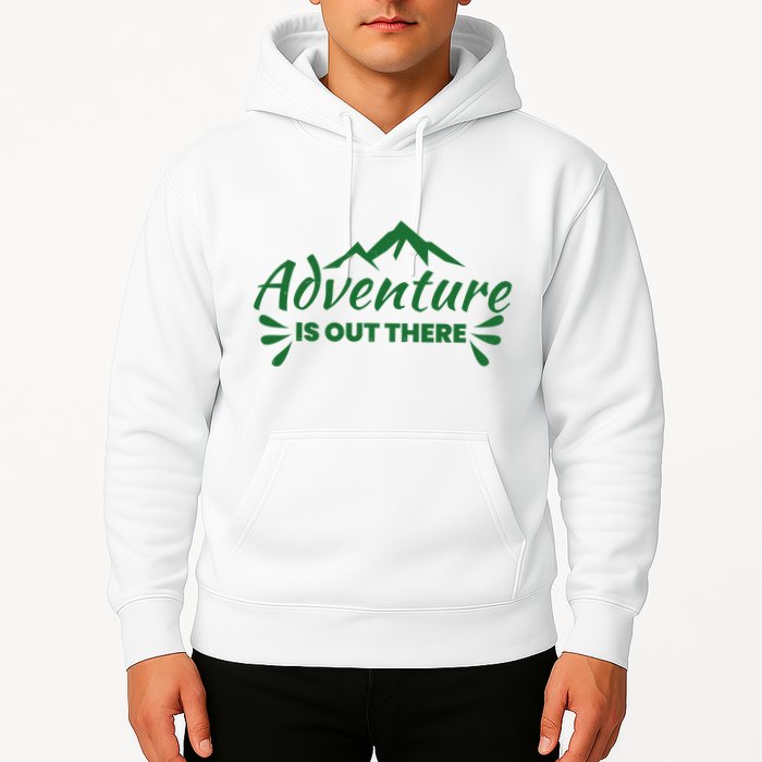 Adventure Is Out There Mountain Camping Hoodie