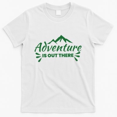 Adventure Is Out There Mountain Camping T-Shirt