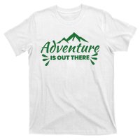 Adventure Is Out There Mountain Camping T-Shirt