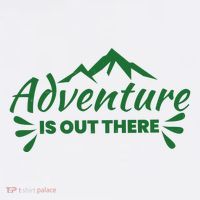 Adventure Is Out There Mountain Camping Tall T-Shirt