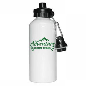 Adventure Is Out There Mountain Camping Aluminum Water Bottle