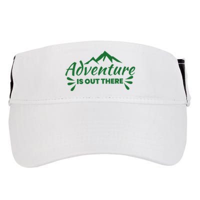 Adventure Is Out There Mountain Camping Adult Drive Performance Visor