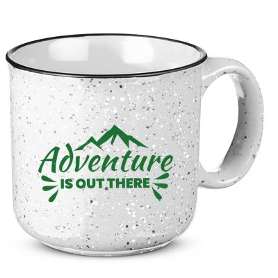 Adventure Is Out There Mountain Camping 15oz Campfire Ceramic Mug