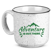 Adventure Is Out There Mountain Camping 15oz Campfire Ceramic Mug