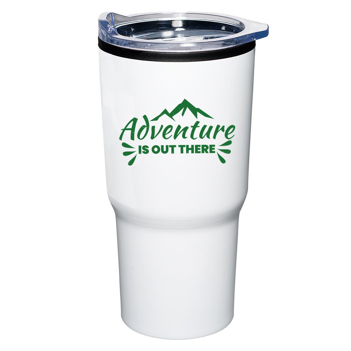 Adventure Is Out There Mountain Camping Tumbler