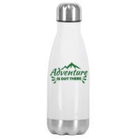 Adventure Is Out There Mountain Camping Stainless Steel Insulated Water Bottle