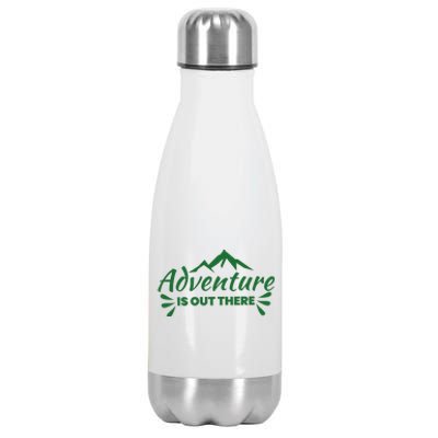 Adventure Is Out There Mountain Camping Stainless Steel Insulated Water Bottle