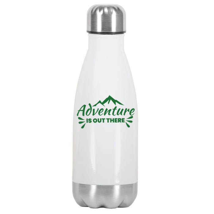 Adventure Is Out There Mountain Camping Stainless Steel Insulated Water Bottle