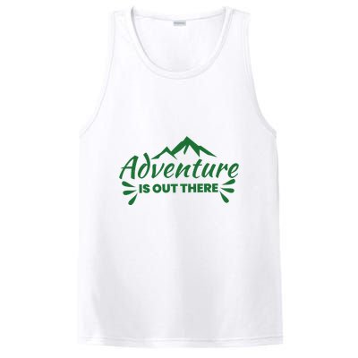 Adventure Is Out There Mountain Camping PosiCharge Competitor Tank