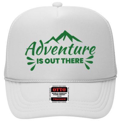 Adventure Is Out There Mountain Camping Trucker Hat