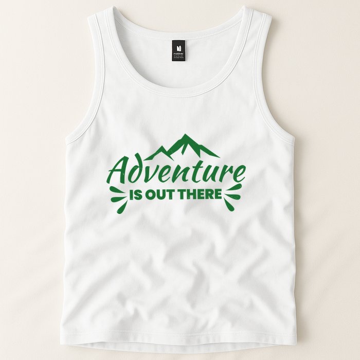 Adventure Is Out There Mountain Camping Tank Top