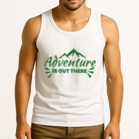 Adventure Is Out There Mountain Camping Tank Top