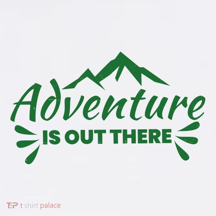 Adventure Is Out There Mountain Camping Toddler T-Shirt