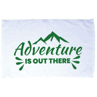 Adventure Is Out There Mountain Camping Microfiber Hand Towel