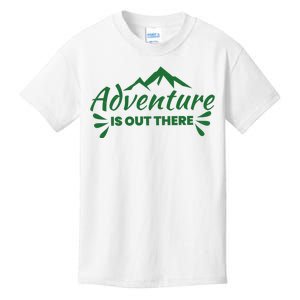 Adventure Is Out There Mountain Camping Kids T-Shirt