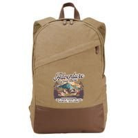Adventure Is Out There But So Are Serial Killers Cotton Canvas Backpack