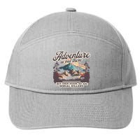Adventure Is Out There But So Are Serial Killers 7-Panel Snapback Hat